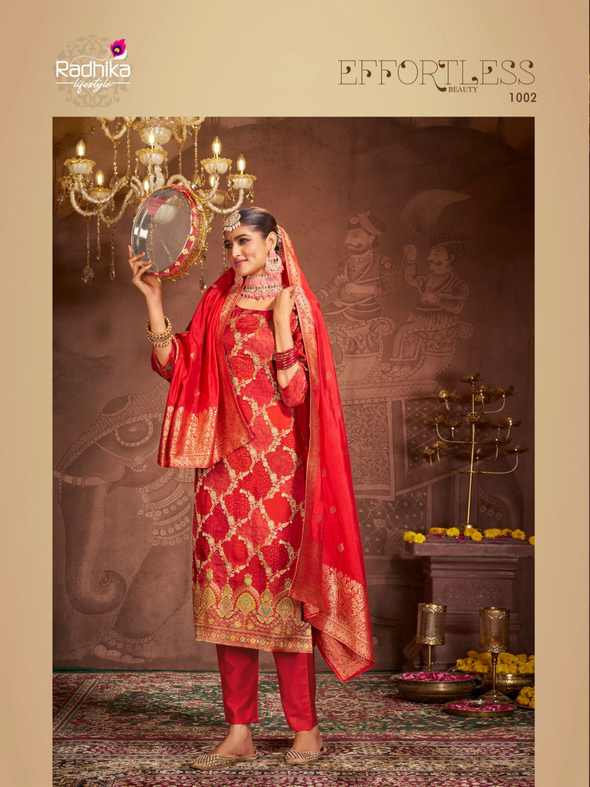 Radhika Utsav Vol 1 Karwa Chauth Festive Readymade Suits